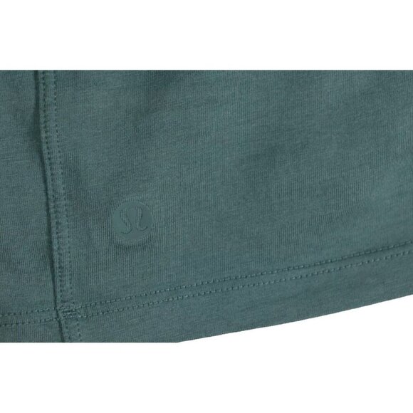 Lululemon Women's Small Green All Yours T-Shirt Heart Print Cotton Crew Neck Top - Picture 5 of 5